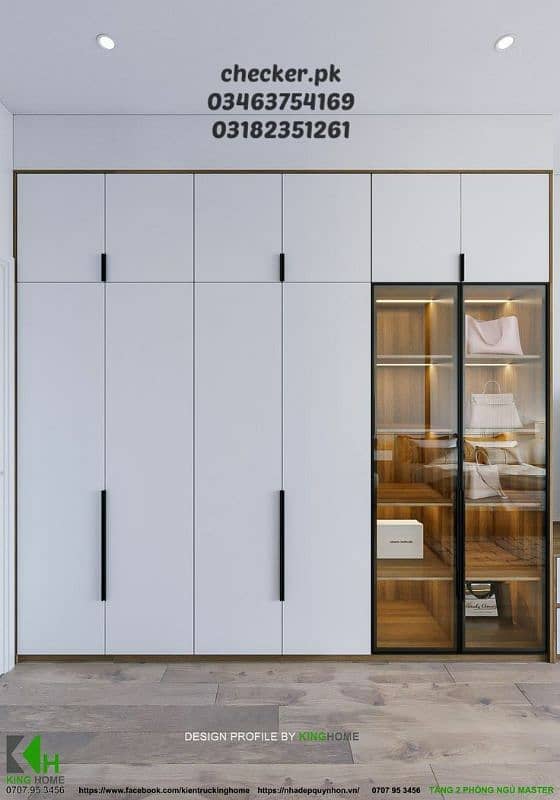 almari, sliding wardrobe, cabinet style cupboard, kitchen cabinet 12