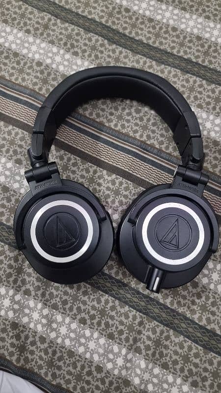 Audio technica ATH M50x with cable, hardcase without box 0