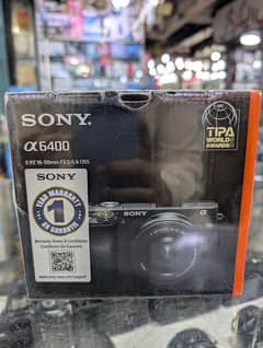 Sony A6400 with 16x50mm lens new box pack 0323-2054464