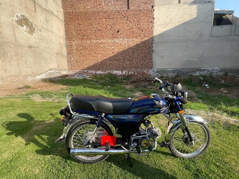 HONDA CD 70 BLUE 2024 MODEL 0