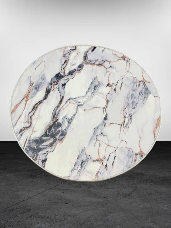 Round coffee table | Marble table 1