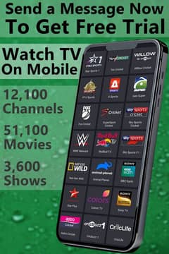 IPTV watch TV on mobile, Movies, series and TV channels