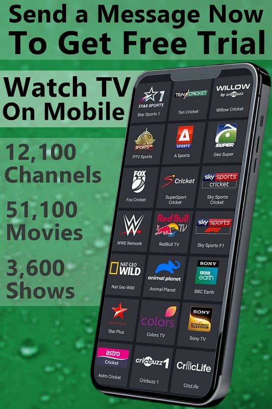 IPTV watch TV on mobile, Movies, series and TV channels 0