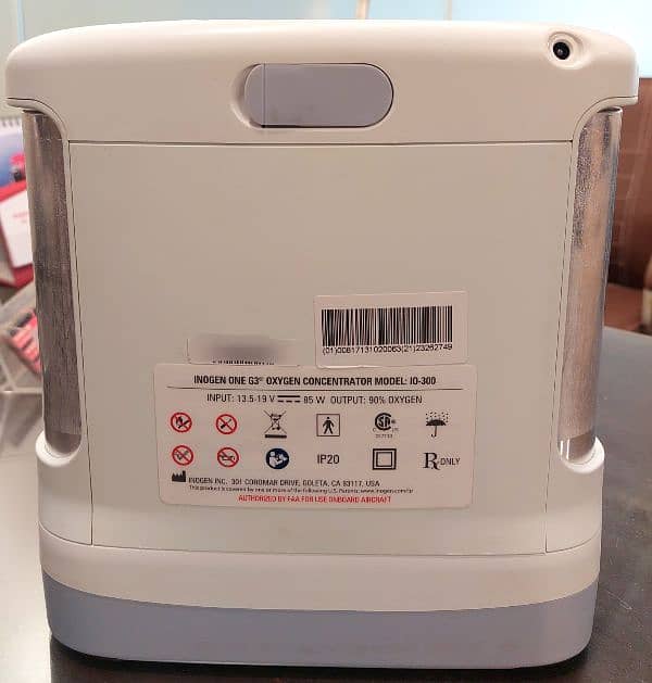 INOGEN G3 Portable Oxygen Concentrator 1