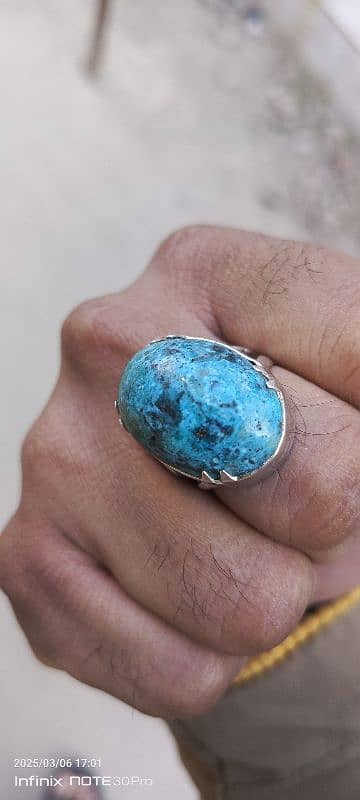 original feroza silver ring 2