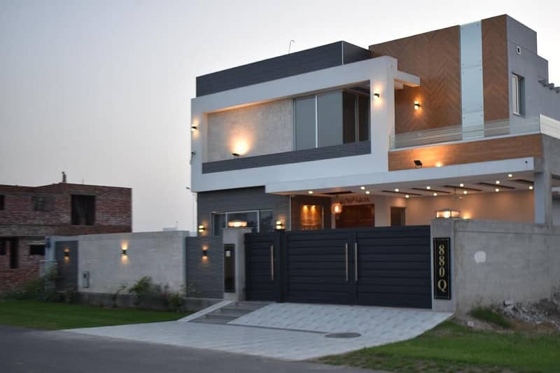 Brand New 10 Marla full house for rent available with gas near DHA M block 12