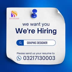 Graphic Designer ( Office Based Job)