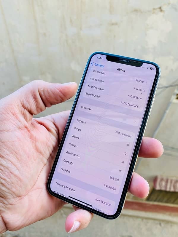 Ramadan Offer iPhone X 256Gb NON PTA All Okay 2