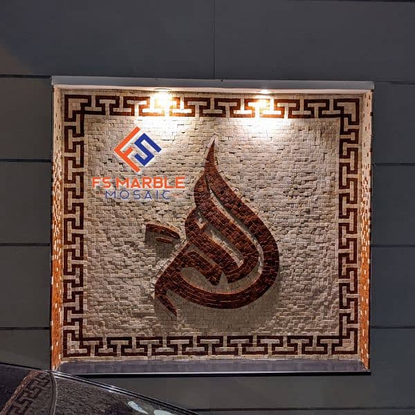 unique marble stone work for wall decoration 0