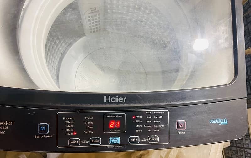 Haier Fully Automatic Washing Machine 1