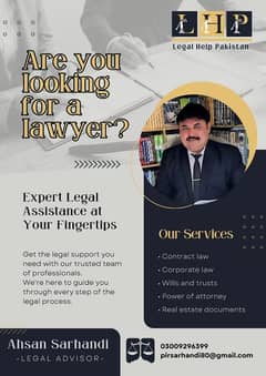 We Provide Best Legal Consultancy in Karachi and All Over The Pakistan