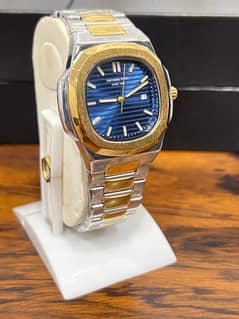 Universe Point Nout Blue / Gold Dial & Silver / Gold Chain