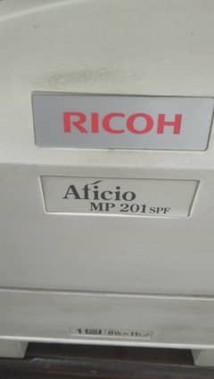 Ricoh Aficio 201 Copier Printer Scaner