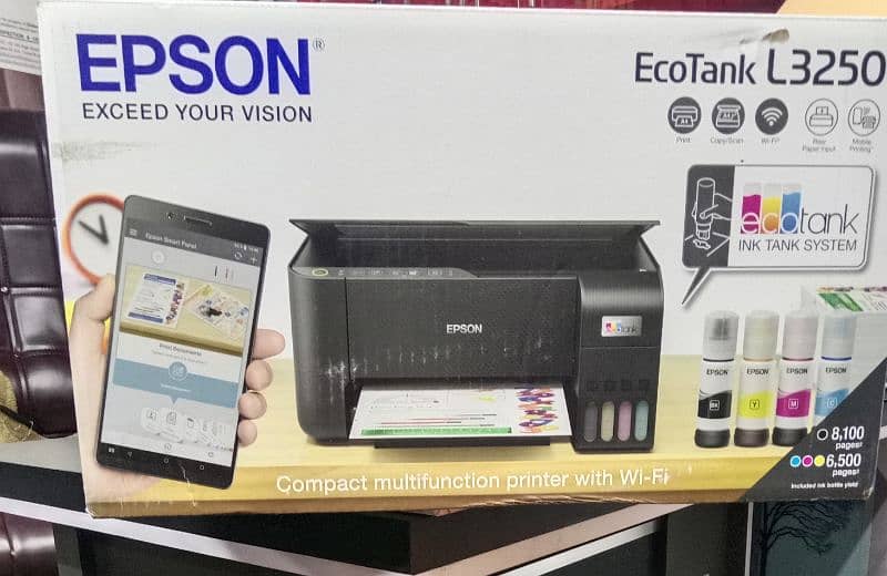 EPSON L3250 PRINTER+SCANNER JUST FOR 7 DAYS USE WITH ONE YEAR WARRANTY 3