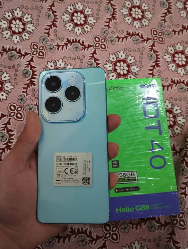 infinix hot 40 8+8/256Gb Full box in waranty 0