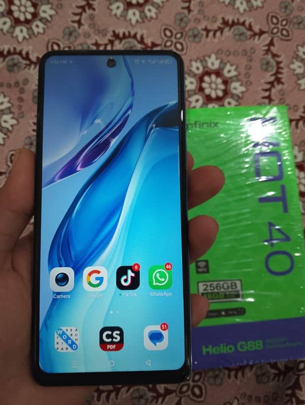 infinix hot 40 8+8/256Gb Full box in waranty 1