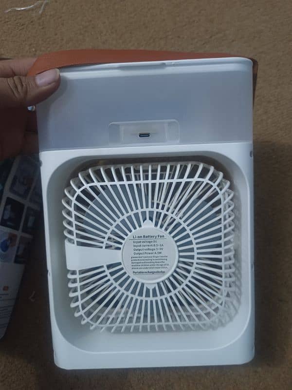 table fan mini air cooler 3