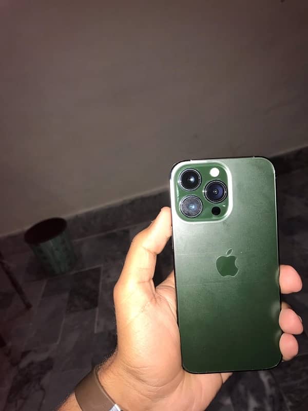 iphone 13 pro JV Non Active 128 gb Alpine Green colour 90% Battery . 10