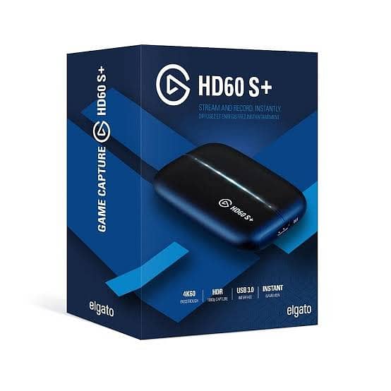 ELGATO HD60 PLUS WITH TYP C AND LIGHTNING CONNECTER ALSO EXTNTION CBL 0