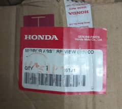 Honda Rear Mirror Genuine