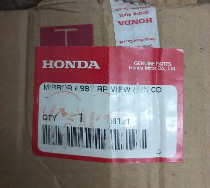 Honda Rear Mirror Genuine 0