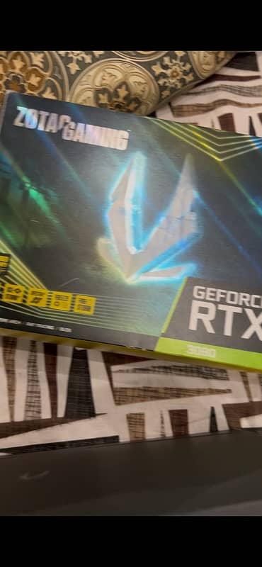 zotac 3080 trinity with box (extended warranty) 1