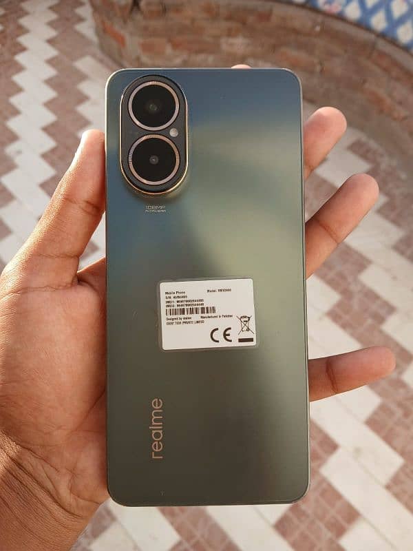 Realme C67 black color 0