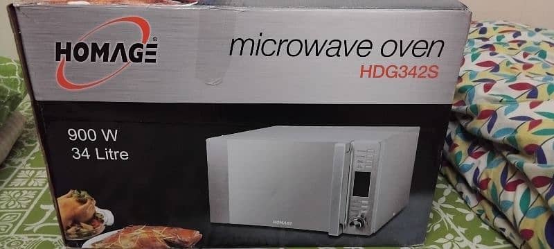 Homeage microwave with grill 34 litre 1