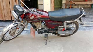 Honda 125 -2017 Model Sargodha Number