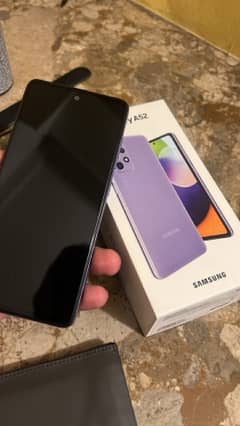 samsung A52 8/128 official PTA with box