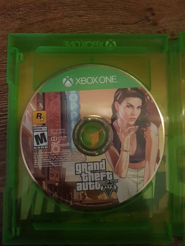 GTA V xbox one disc 1