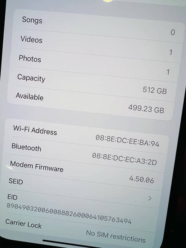 iphone 12 pro max 512gb PTA 10/10 100% Zero Cycle 12