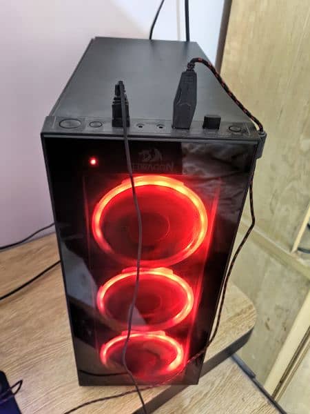 Intel core i5 3rd gen with Red Dragon gaming case 3