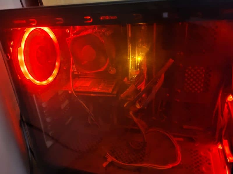 Intel core i5 3rd gen with Red Dragon gaming case 5