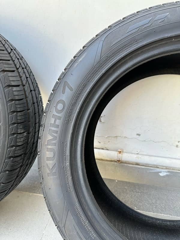 Sportage & Tuscon Kumho 2024 tyres 5