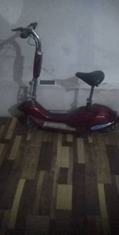 Electric scooty OK condition