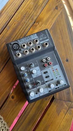 2 Audio Mixers (Behringer & Teyun A4) (Separate Also Available)