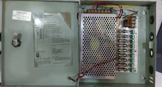 CCTV Power Supply 12V 10Amp with saftey