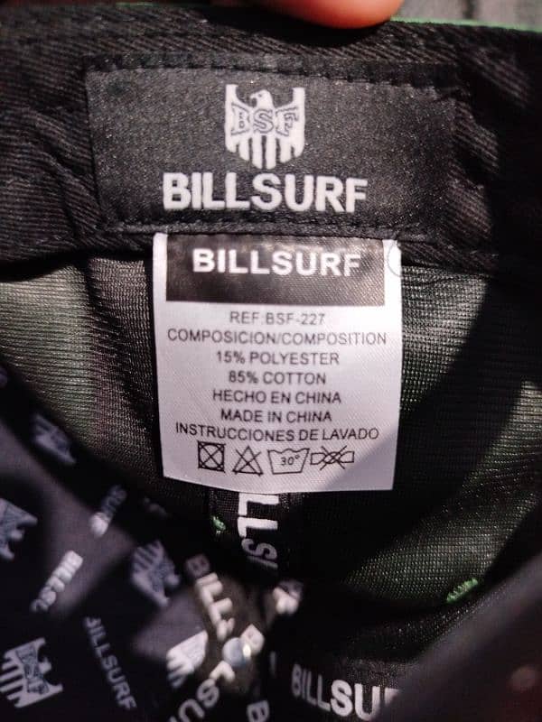 BILLSURF Imported cap brand new 4