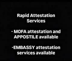 MOFA ATTESTATION