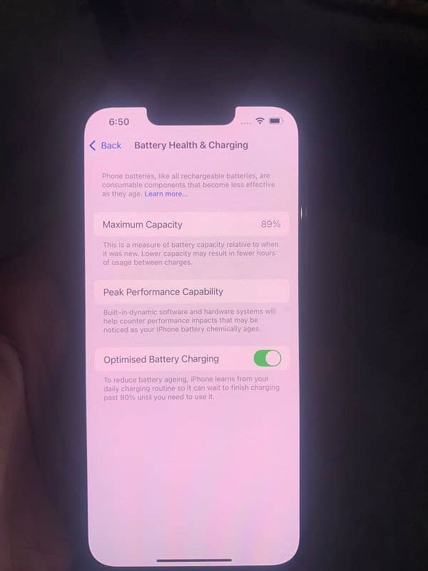 Iphone 13 Jv Battery health 89% 11