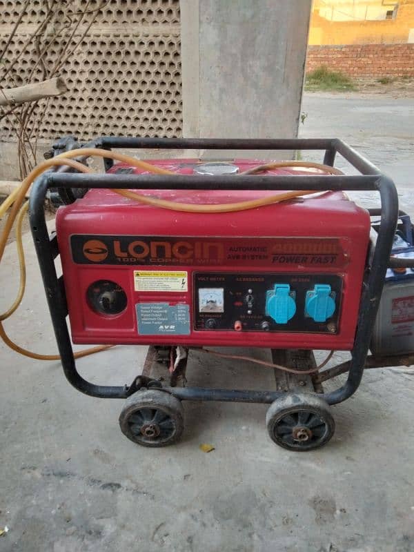 3.5 KVA generator (0300 6371534) 3