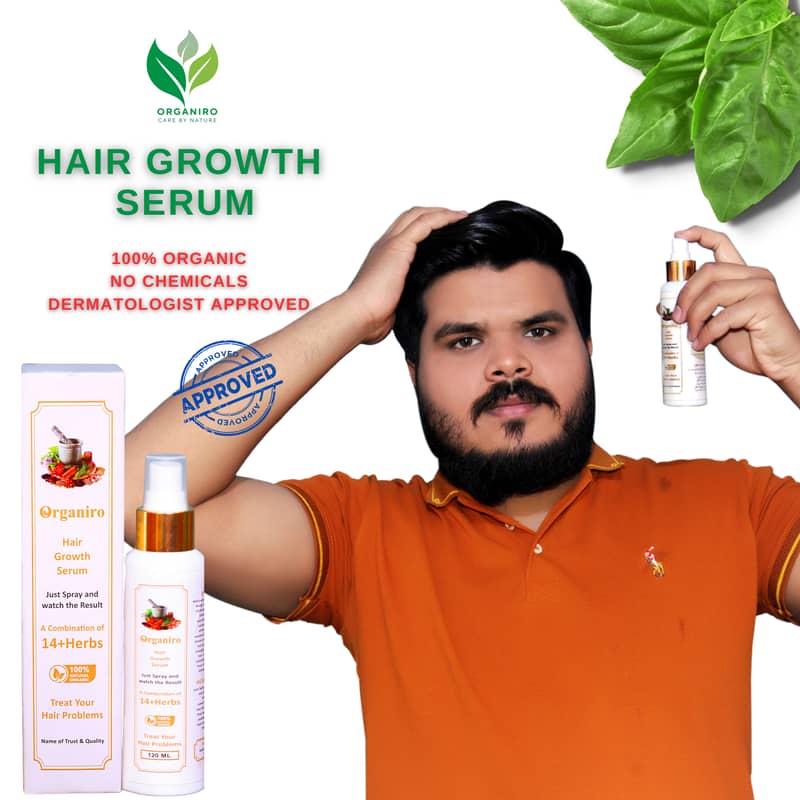 ORGANIRO HAIR GROWTH SERUM 3