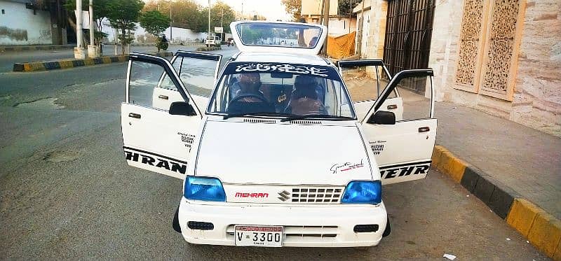 Suzuki Mehran VXR 1993 With New Japanese Metallic Colour Sounds System 5