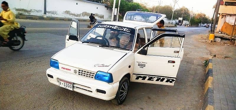 Suzuki Mehran VXR 1993 With New Japanese Metallic Colour Sounds System 6