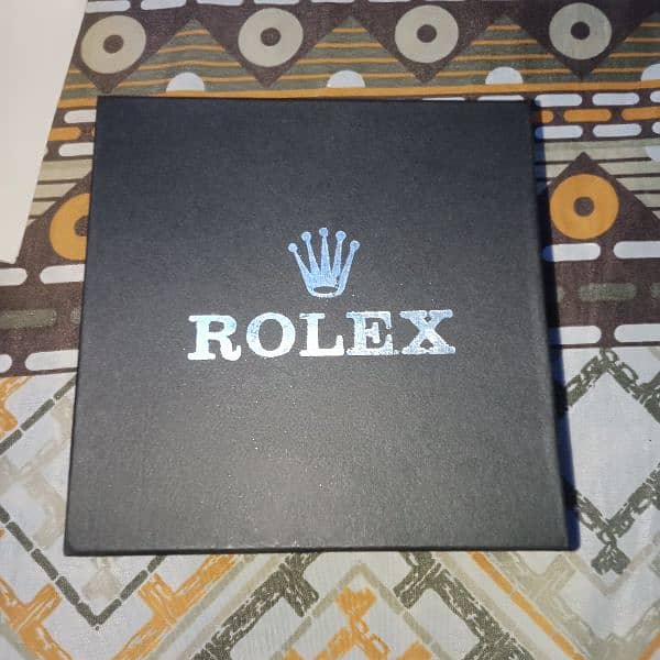 Rolex leather strap men's watch 9