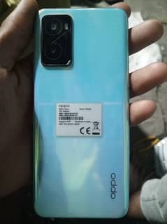 Oppo A76 6/128 with geniune box  and charger genuine phone