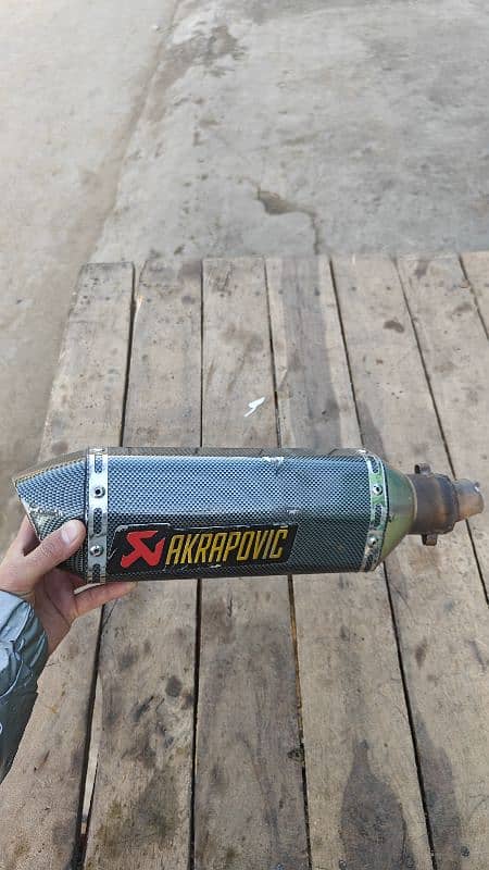 Akrapovic Exhaust with DB killer 3