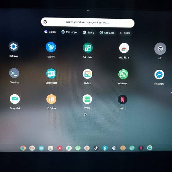 Chromebook HP Android 7