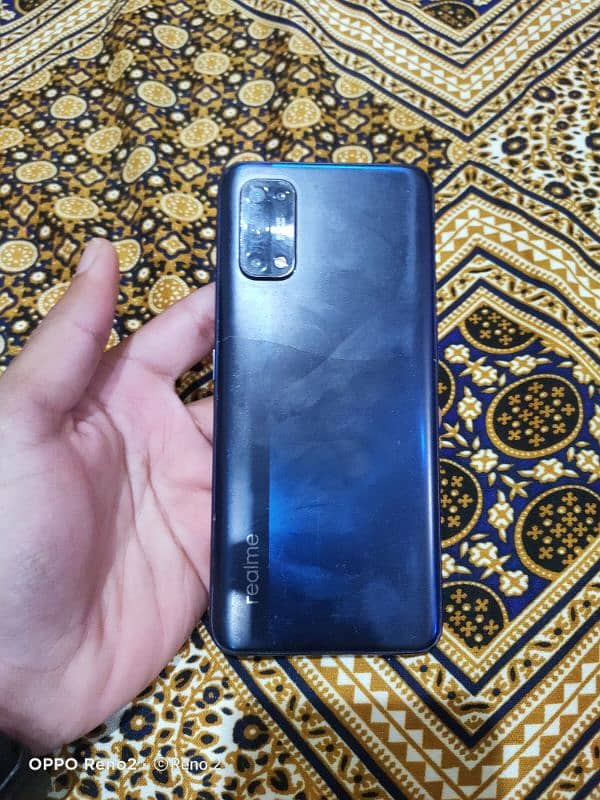 realme 7 pro 8/128 with box and 65 watt original dart charger 2